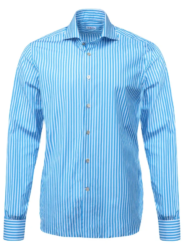 Turquoise Striped Sportshirt Adventure