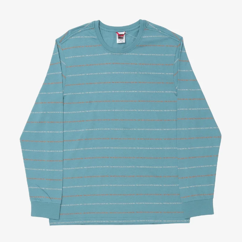 LS Stripe Tee Casual Men's Short