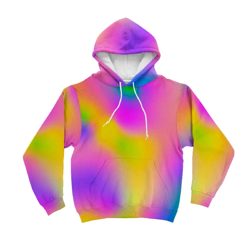 Neon Dream All Over Print Unisex Hoodie Modern Men's Geometric