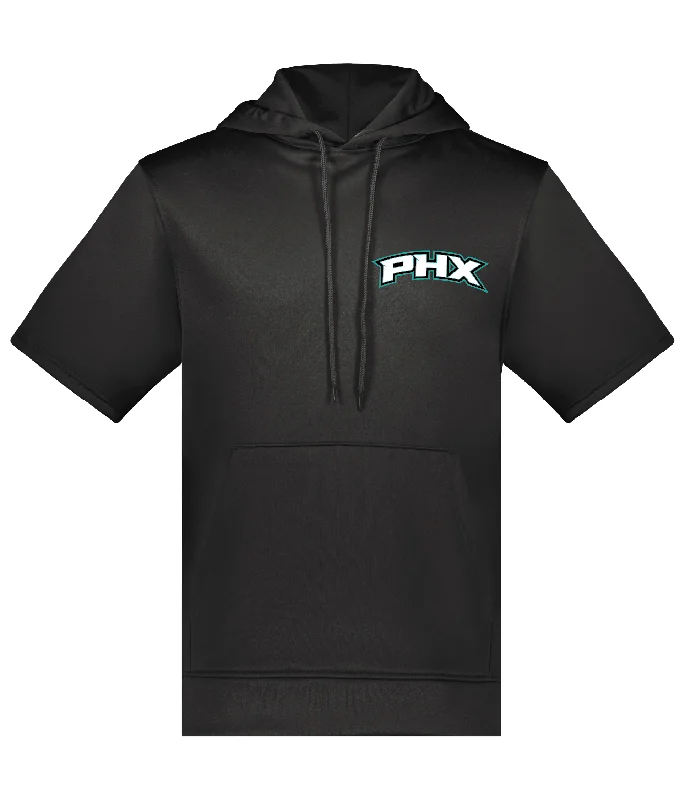 Farmington Phoenix PHX Wicking Fleece Short Sleeve Hoodie Trendy Men's Oversized