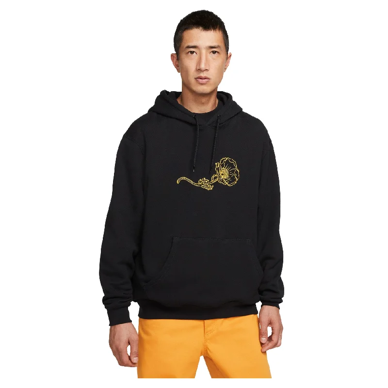 Nike SB Skate Hoodie Black/University Gold Traditional Men's Country