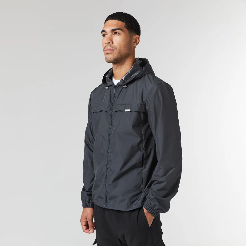 Smart Windbreaker | Charcoal Lumberjack