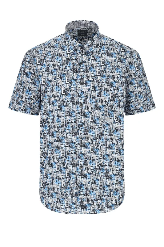 Leo Chevalier Short Sleeve Shirt Youthful Men's Pop