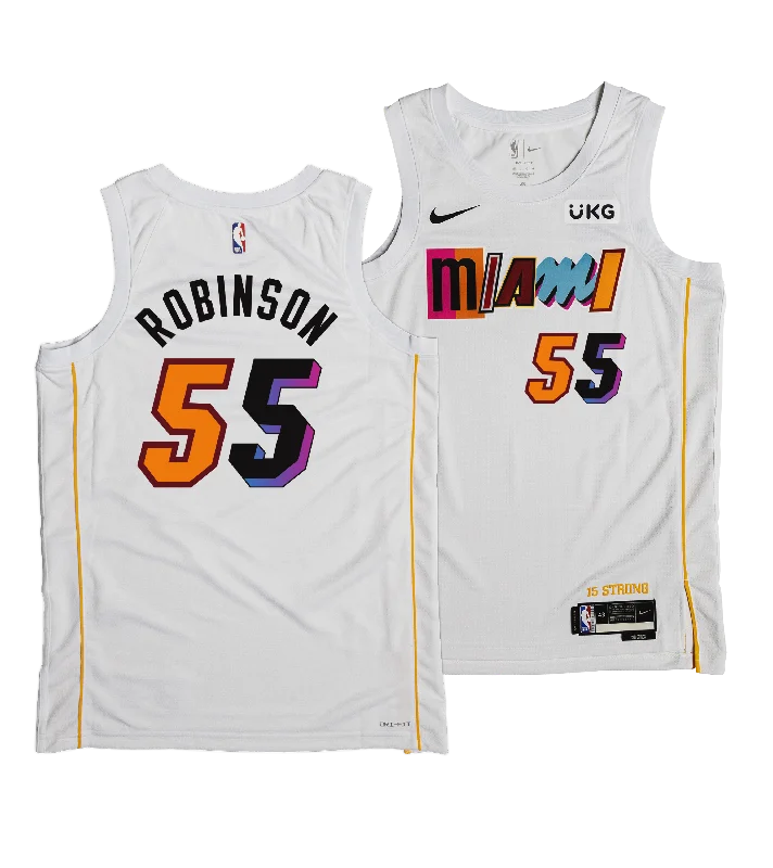 Duncan Robinson Nike Miami Mashup Vol. 2 Youth Swingman Jersey - Player's Choice Masculine Men's Thick