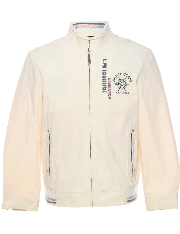 Zip Front Jacket - L Artistic Men's Avant