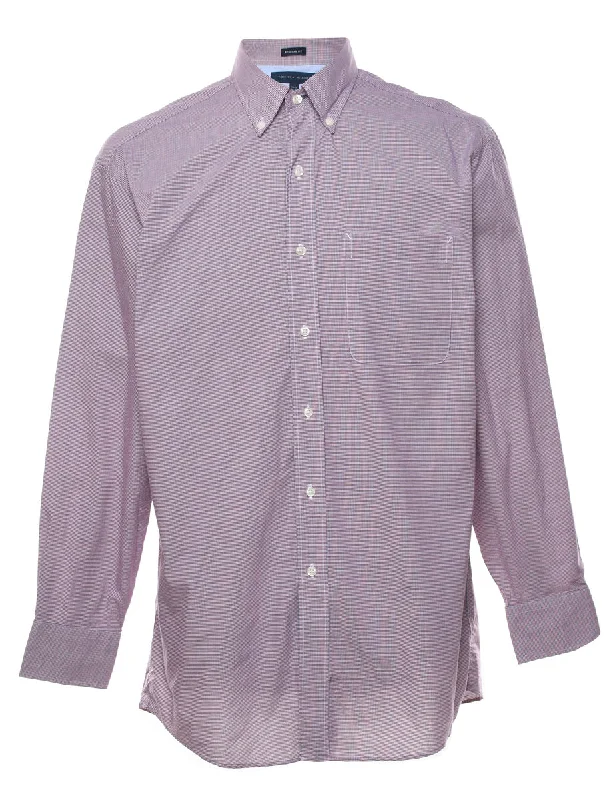 Tommy Hilfiger Checked Shirt - L Refined Men's European