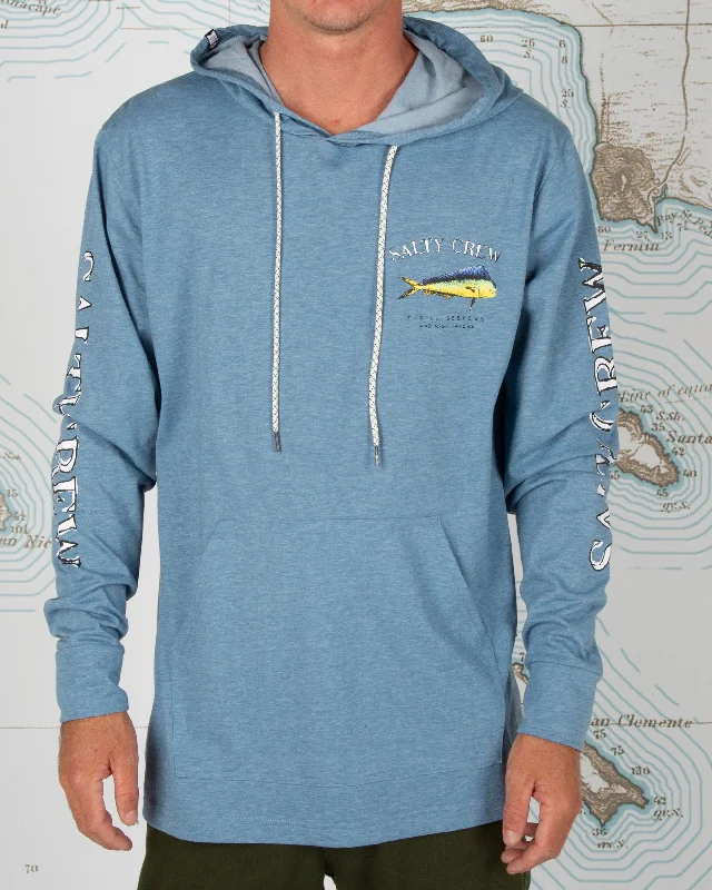 El Dorado Tech Hoodie - Harbor Blue Unique Men's Patch