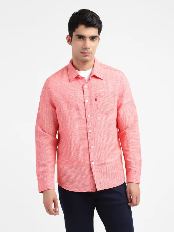 Men's Checkered Spread Collar Shirt Adventure