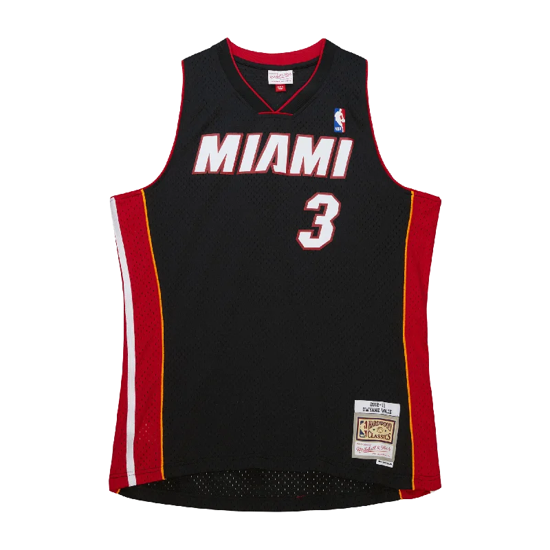 Dwyane Wade Mitchell & Ness Miami HEAT 2012-13 Swingman Jersey Refined Men's Velvet