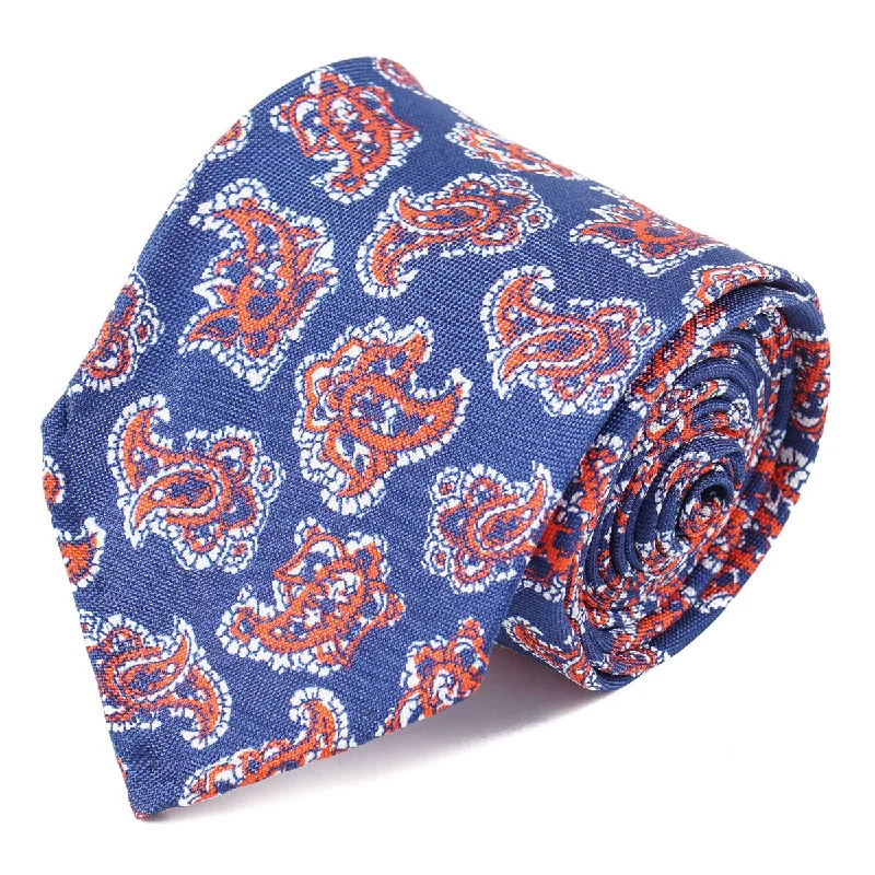 Sartorio Unlined 7-Fold Silk Tie Sophisticated Men's French