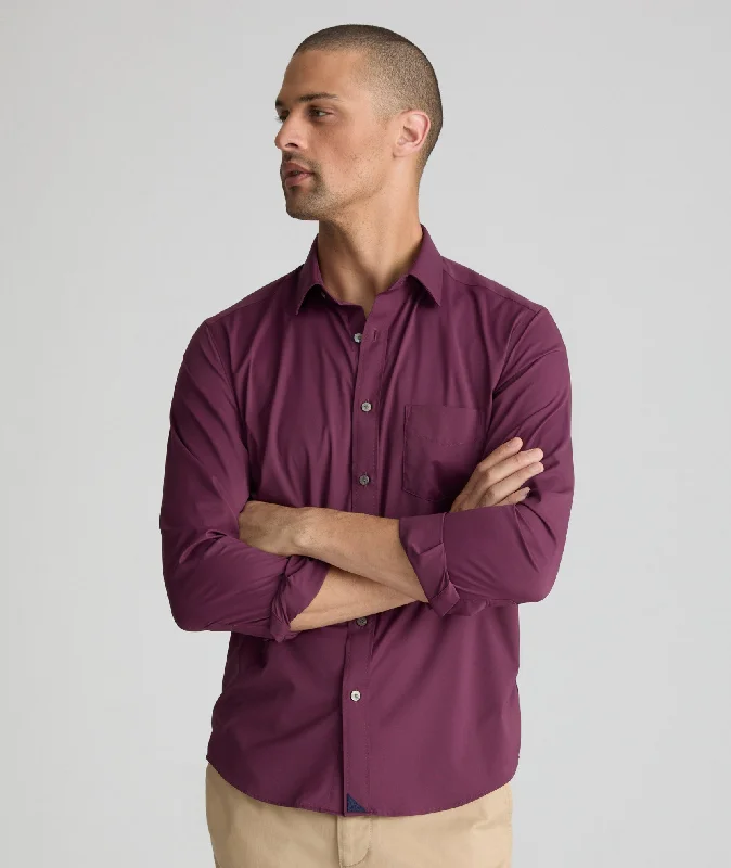 Wrinkle-Free Performance Gironde Shirt Masculine Men's 