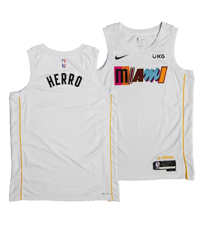 Tyler Herro Nike Miami Mashup Vol. 2 Swingman Jersey - Custom Number Style Lumberjack