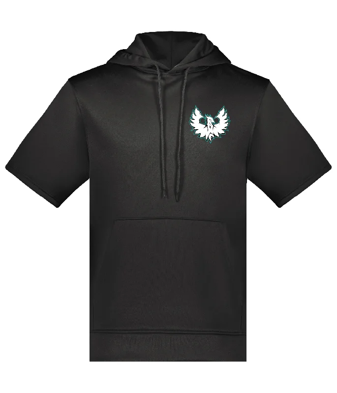 Farmington Phoenix Wicking Fleece Short Sleeve Hoodie Tailored