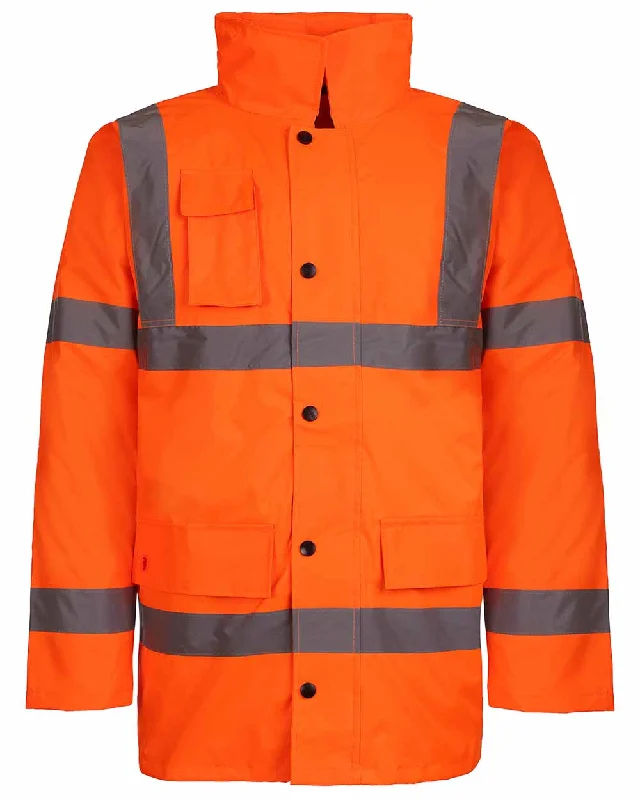 Fort Workwear Hi-Vis Quilted Jacket Athletic Men's High