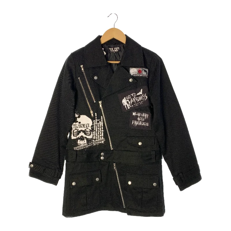 SEX POT REVENGE//Riders Jkt (W)/M/BLK/Cotton Casual Men's Japanese 