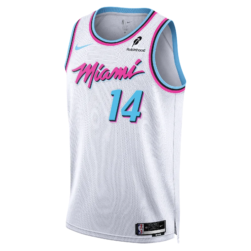 Tyler Herro Nike Original Vice Swingman Jersey Sleek Men's Metallic