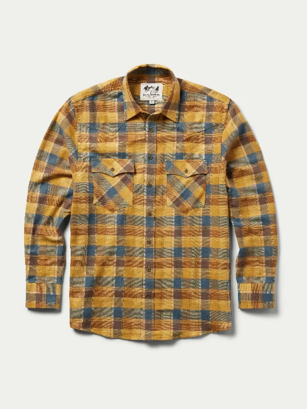 Cotton Flannel Shirt Modern Men's Tech