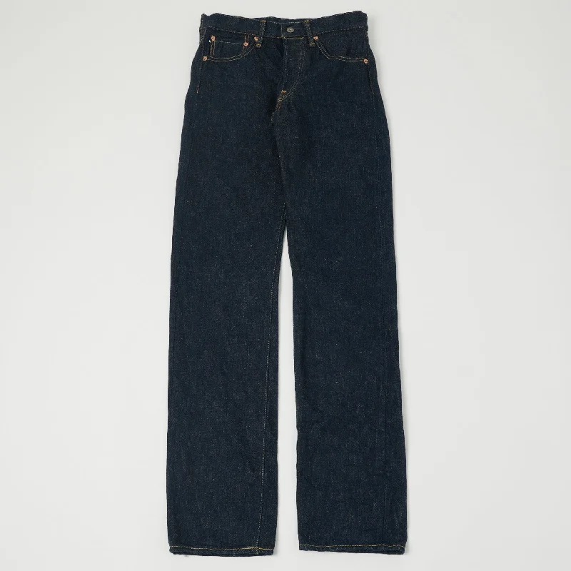 ONI 288ZR 'Secret Denim' 'Devil Embroidery' Loose Straight Jean  - One Wash Lumberjack