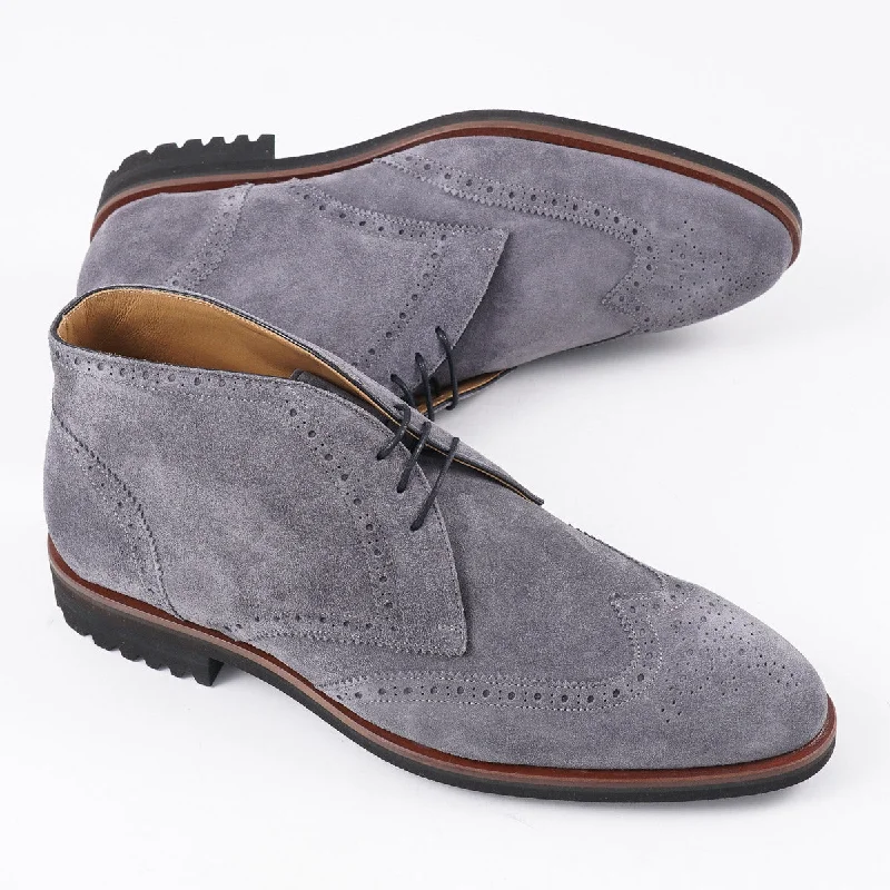 di Bianco 'Lazio' Suede Chukka Boot Trendy Men's Bucket