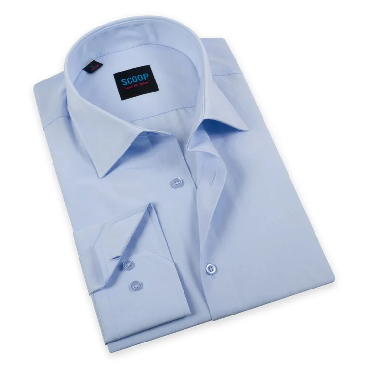 Scoop Dress Shirt - Grady/Light Blue Dapper Men's Bow