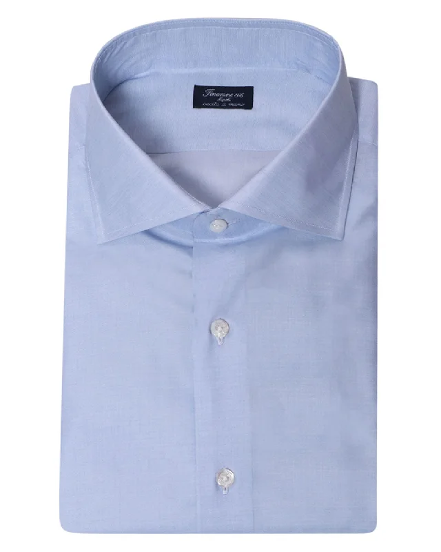 Blue 180 Cotton Sportshirt Refined Men's Hand