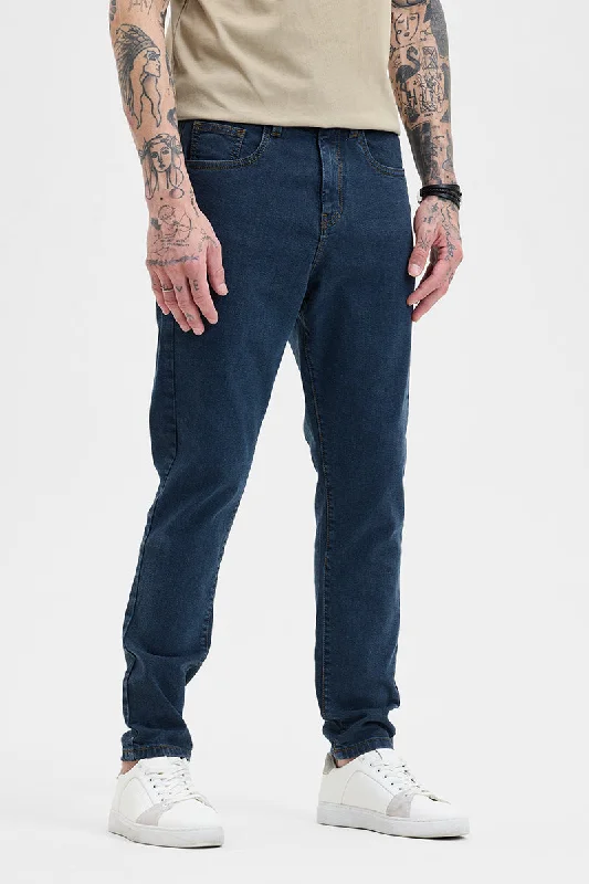 Dark Blue Slim Fit Jeans Lumberjack