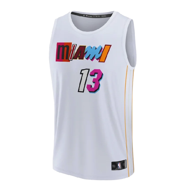 Bam Adebayo Miami Mashup Vol. 2 Replica Jersey Elegant Men's Cashmere