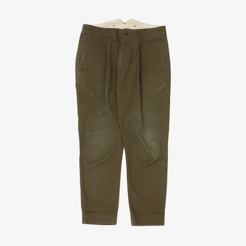 Military Trousers Dapper Men's Bow