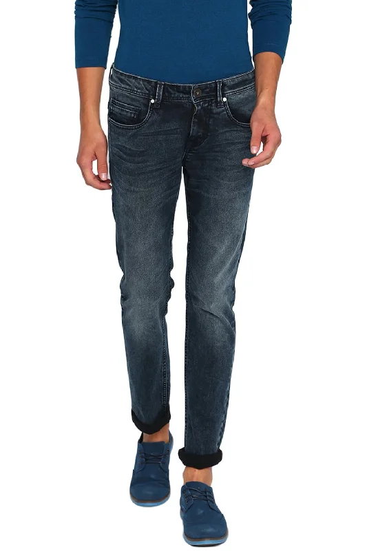 Torque Fit Indigo Stretch Jeans Modern Men's 