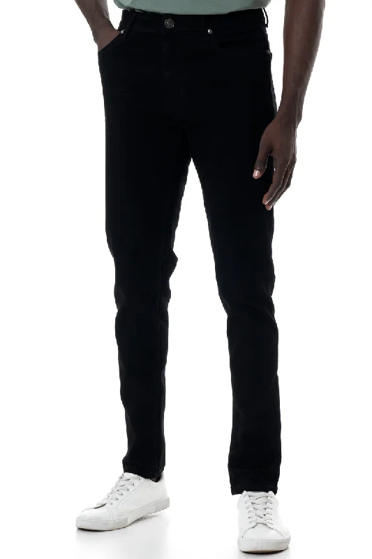 Rf02 Skinny Jeans _ 152043 _ Black Vintage Men's 1970S Disco