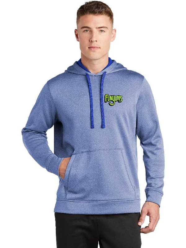 Sport-Tek Posicharge Sport-Wick Heather Fleece Hooded Pullover Artistic Men's Hand