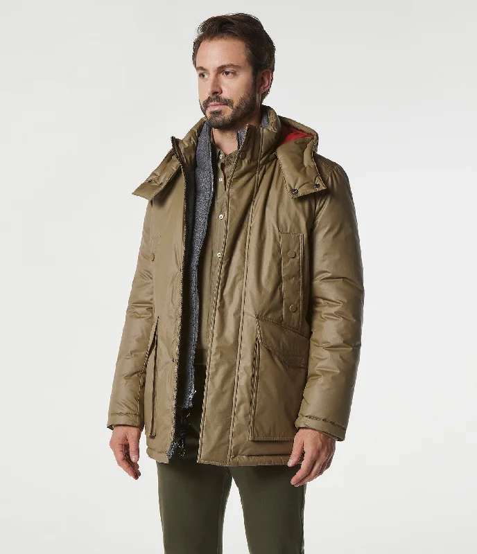 Oxley Parka Sleek Men's Metallic