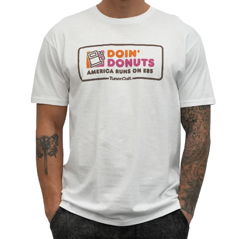 Doin' Donuts Trendy Men's Oversized