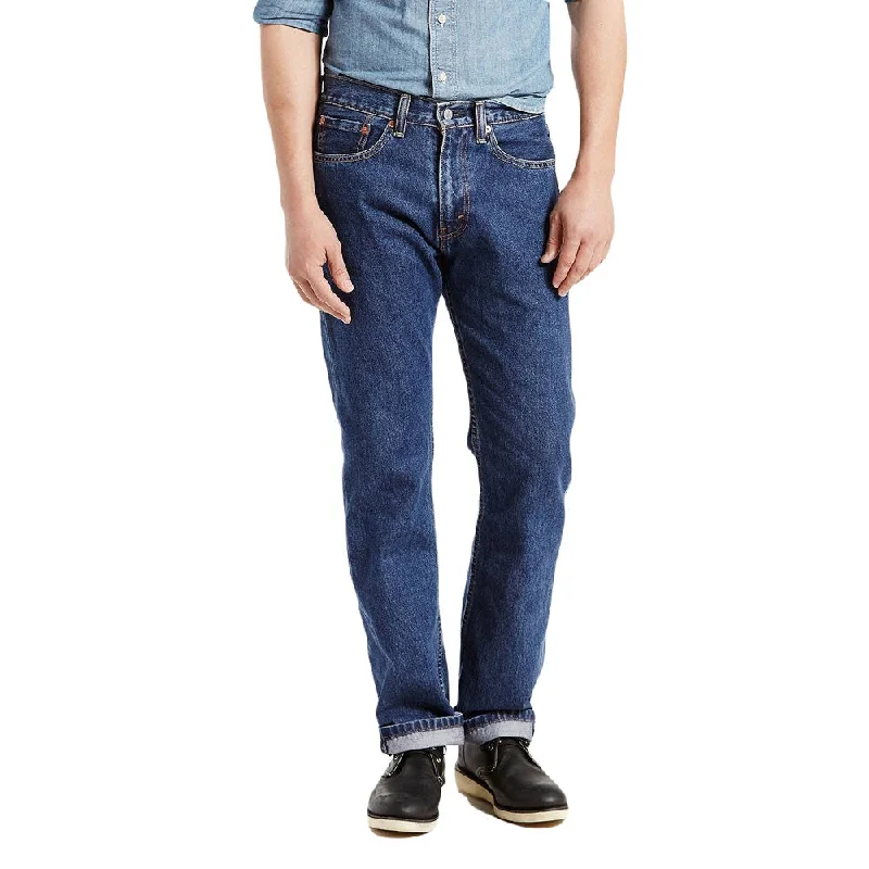 Levi's Mens 505 Straight Jeans - 045054886 Stylish Men's Tropical 