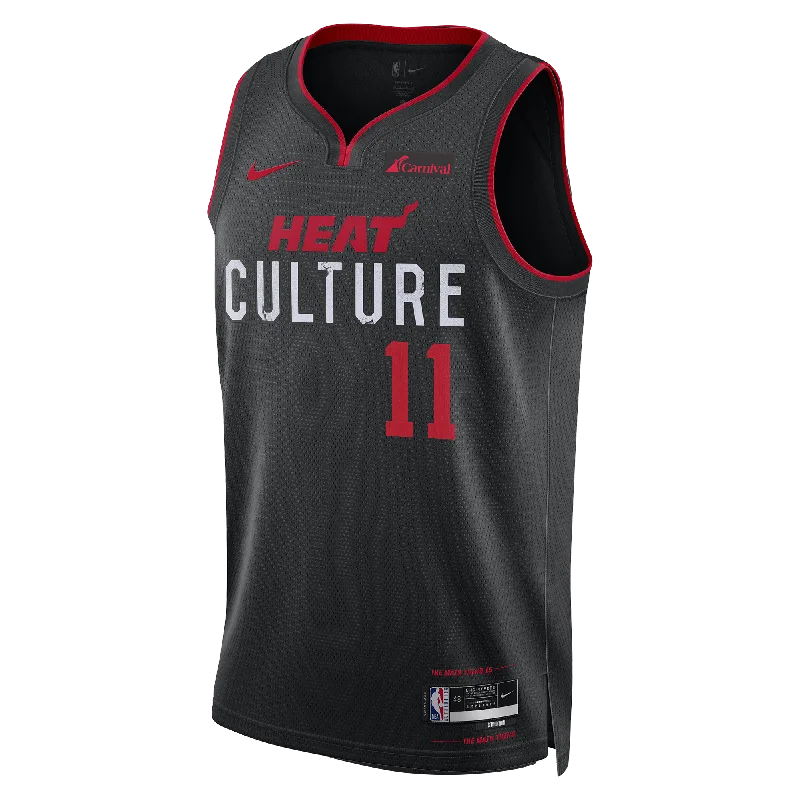 Jaime Jaquez Jr. Nike HEAT Culture Youth Swingman Jersey Monochromatic Office Style