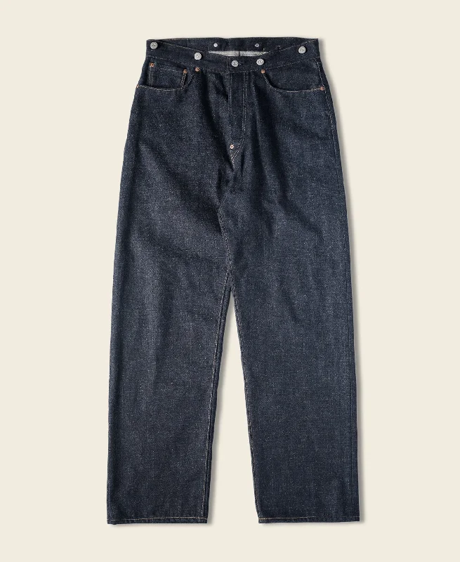 Lot 910 1910s 12.5 oz Selvedge Denim Jeans Unique Men's Patch