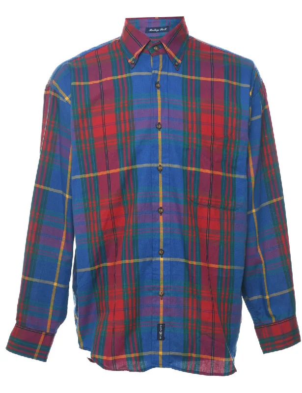 Gant Checked Multi-Colour Shirt - M Traditional Men's Country