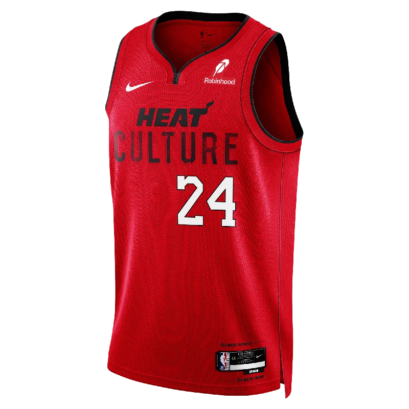 Haywood Highsmith Nike HEAT Culture: Blood Red Swingman Jersey Sophisticated Men's 