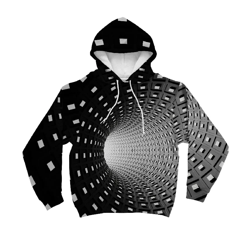 Optical Illusion All Over Print Unisex Hoodie Tough Men's Tactical