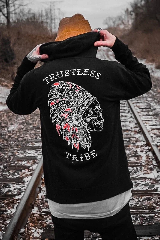 Trustless Chief Hoodie RED Dynamic Men's Glow