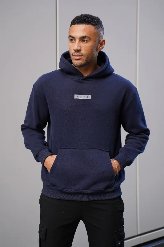 Capo ESSENTIAL Hoodie - Navy Tough Men's Tactical