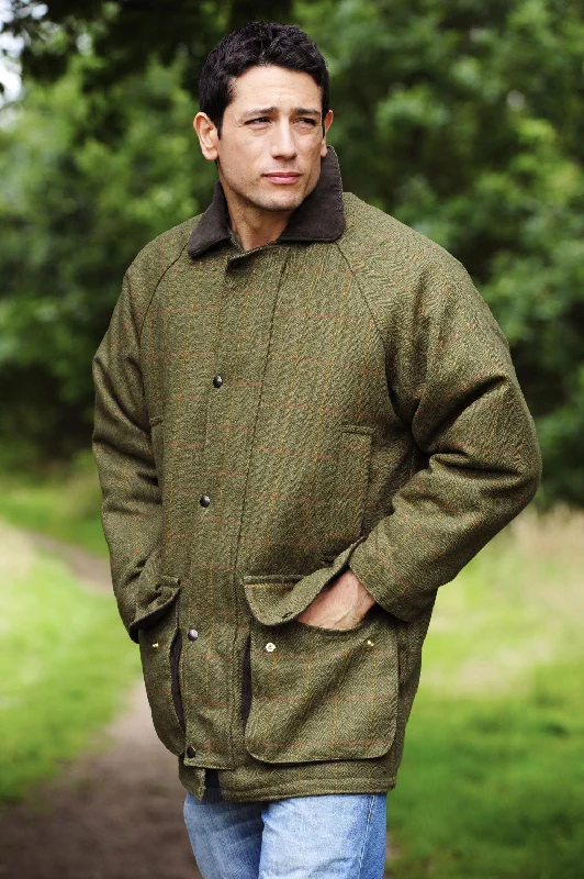 Bronte Tweed Shooting Jacket Hip Men's Retro