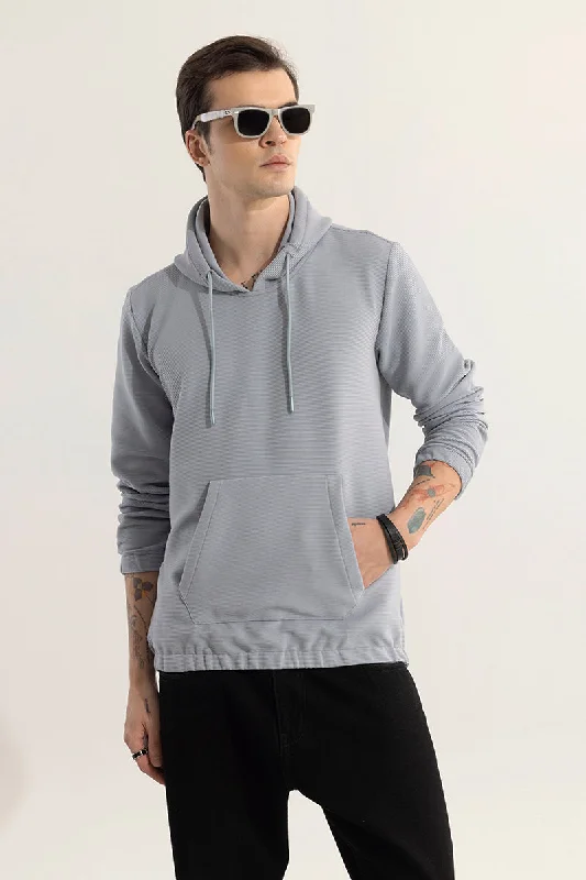 Supine Grey Hoodie Bohemian Men's Free