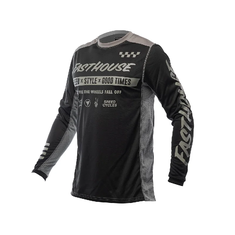 Grindhouse Domingo Youth Jersey - Black Trendy Men's Scandinavian