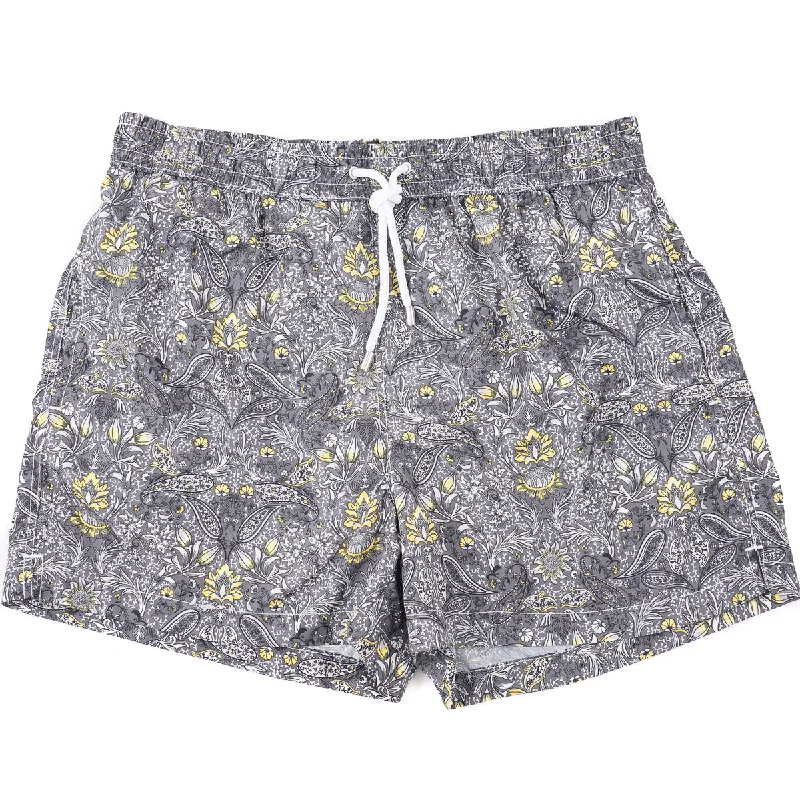 Sartorio Paisley Print Swim Trunks Business