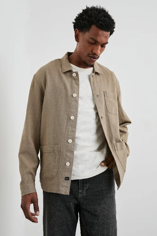 AMBROSE JACKET - BARLEY Edgy Men's Punk