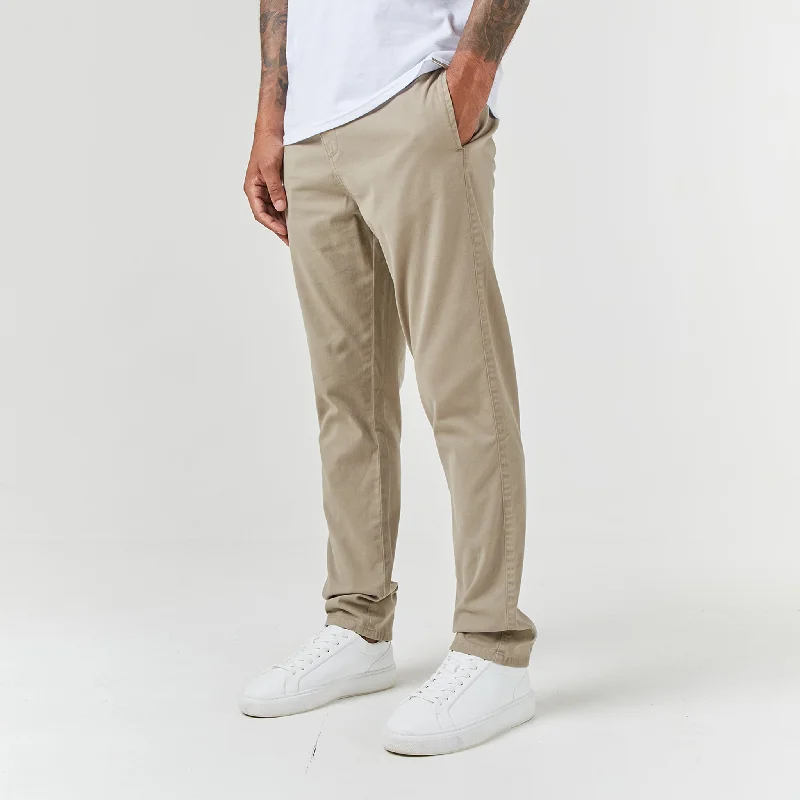 Classic Chino | Stone Minimalist Men's Casual 