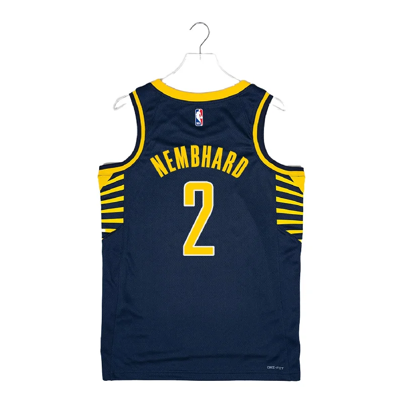 Adult Indiana Pacers #2 Andrew Nembhard Icon Swingman Jersey by Nike Athletic Men's High