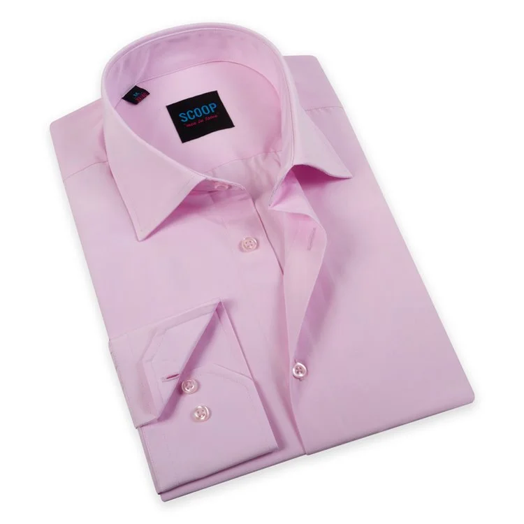 Scoop Dress Shirt - Grady/Pink Dynamic Men's Glow