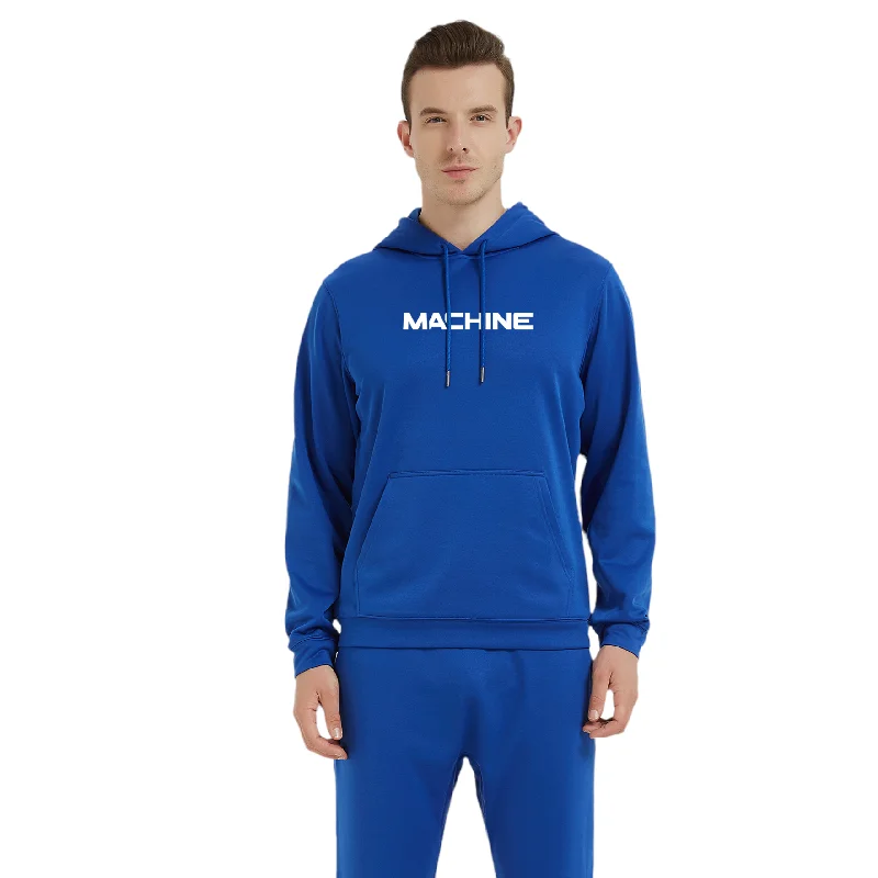 Longwood Performance Sport Hoodie - Royal Blue Laid